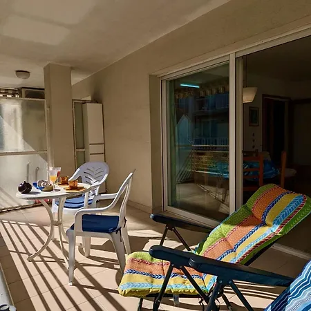 Evh121 Con Terraza Cerca De La Playa Apartament *