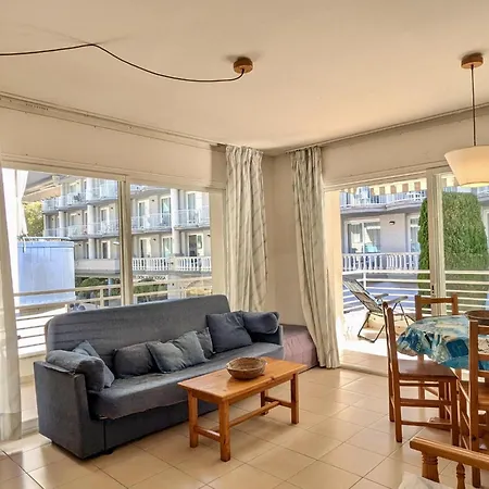 Evh121 Con Terraza Cerca De La Playa Apartament